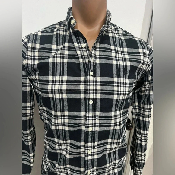 RALPH LAUREN SLIM FIT PERFORMANCE FLANNEL SMALL SIZE 170/92A - Picture 6 of 11